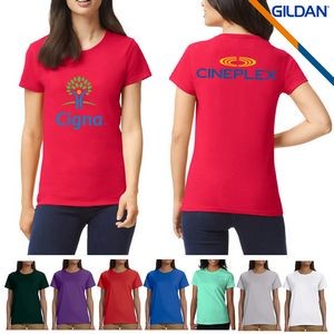 Gildan 6.1 Oz. 100% Cotton Preshrunk Ladies T-shirts
