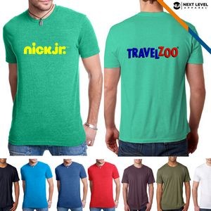 Next Level Mens 4.3 Oz. Tri-Blend Crew T-shirts