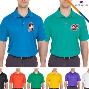 Ultra Club Men's Cool & Dry Polo Shirt