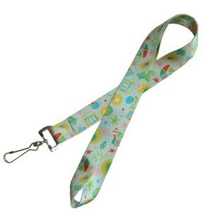 Eco PET Lanyard with dye sublimation imprint - 3/4 inch