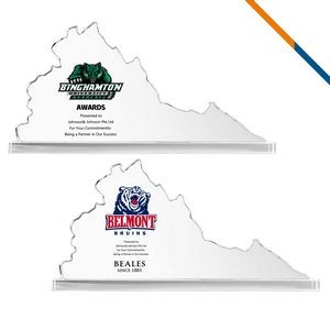 Mara Virginia Map Award - Small