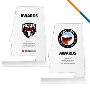 Tier Alabama Map Award - Small