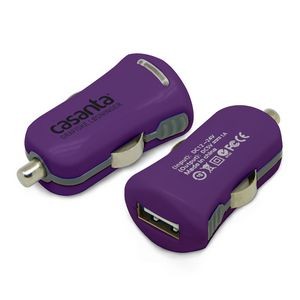 Candy USB Car Charger - Purple