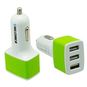 Snow Car Charger Green