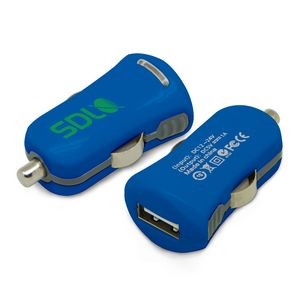 Candy USB Car Charger - Blue