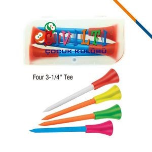 Rainbow Golf Tee Kit