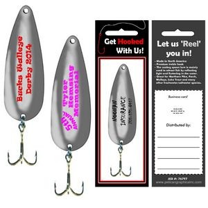 2 7/8" Economy Silver Fishing Lures