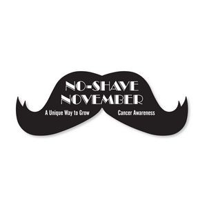 Labels for a Cause - Removable Bumper Sticker - Moustache