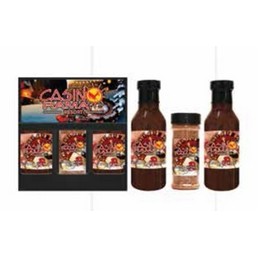 3 Pack BBQ Sauce & 8 Oz. Spice (350 ml each)- Black