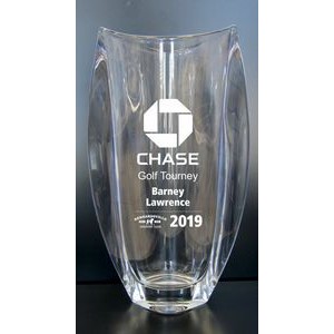 Oceana Crystal Vase Award - 12"