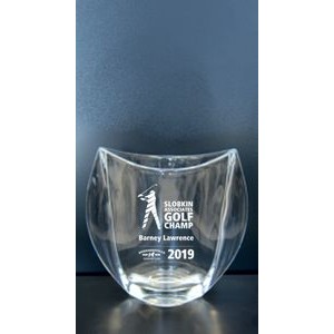 Oceana Crystal Vase Award - 7"