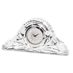 Silver Crystal Napoleon Clock