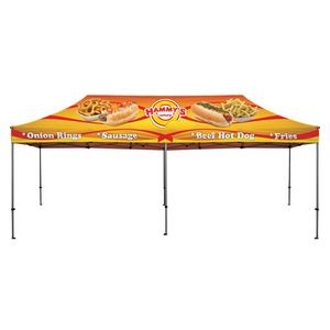 20' Heavy Duty Canopy and Frame w/Full Color Dye Sublimated