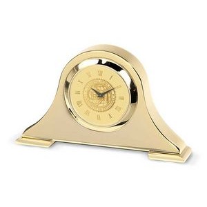 Napoleon Gold Plated Desk Clock