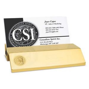 Gold Plated Business Card Holder