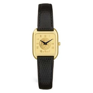 Ladies' Gold Square Dial Wristwatch w/Presentation Box
