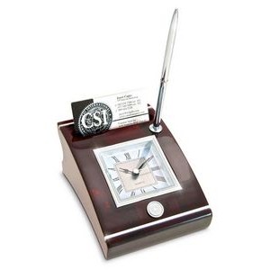 Desk Clock/Card Holder