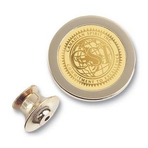 Gold Plated Lapel Pin w/Presentation Box