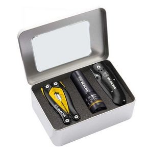 S31 Safety Kit: FL24 1W 90 Lumens multi function flashlight &amp; TM307 Large Multitoll...
