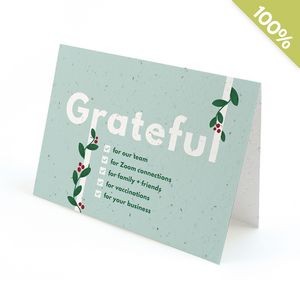Grateful Business Holiday Cards