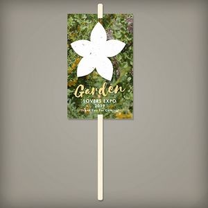 1-Sided Wildflower Planting Stick