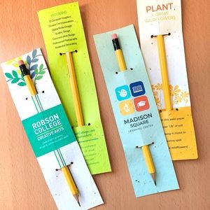 Double-Sided Plantable Pencil Sleeve