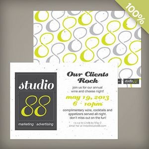 2-Sided Large Seed Paper Panel Card