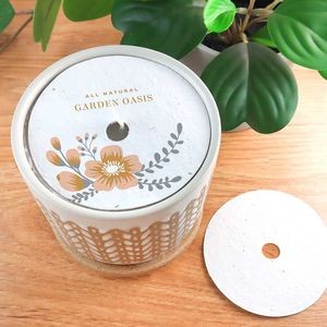 Single-Sided 4" Seed Paper Candle Dust Covers