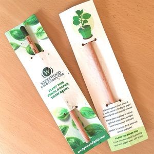 Sprout Pencil With Double-Sided Basil Seed Paper