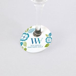 Seed Paper Wine Glass Tag, 1-Sided