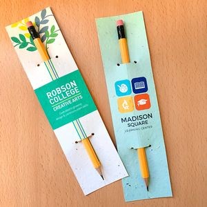 Single-Sided Plantable Pencil Sleeves