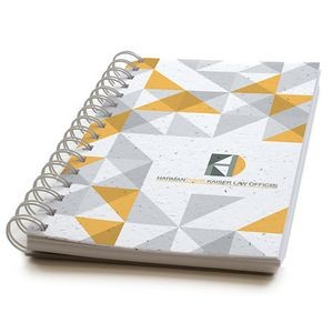 Premium Plantable Journal - Geometric