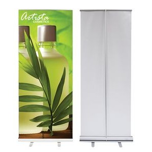 36 x 80 in. Econoroll Retractable Banner Stand Package