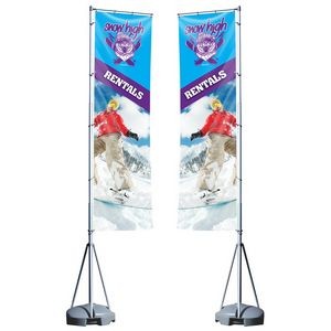 ONE CHOICE® Mondo Flag 13 ft. (Double-Sided Graphic Package)