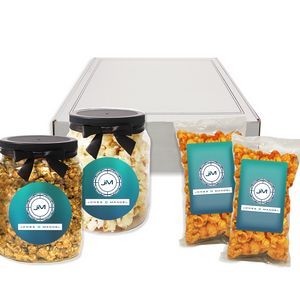Large White Customizable Mailer With Jars
