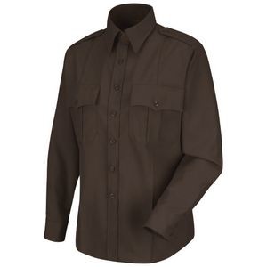 Horace Small - Women's Long Sleeve Deputy Deluxe Brown Shirt