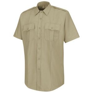 Horace Small - Men's Short Sleeve Deputy Deluxe Silver Tan Shirt