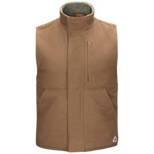 Bulwark® Men's Sherpa Lined Brown Duck Vest