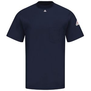 Bulwark Men's Flame-Resistant Short Sleeve Tagless T-Shirt