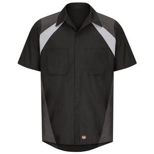 Red Kap™ Tri Color Short Sleeve Auto Shirt