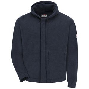 Bulwark® Men's Flame Resistant Zip-Front Hooded Fleece Sweatshirt