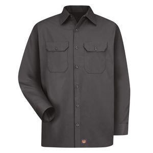Red Kap Long Sleeve Utility Uniform Work Shirt