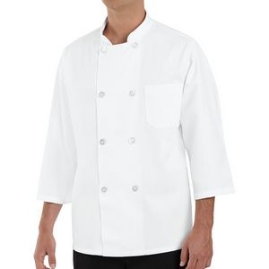 Red Kap Men's 3/4-Sleeve Chef Coat