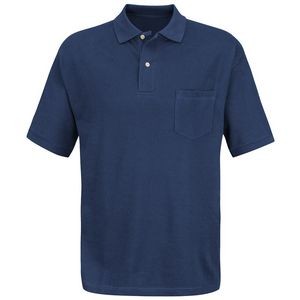 Red Kap Basic Pique Polo Shirt w/ Pocket