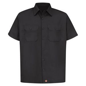 Red Kap Short Sleeve Utility Uniform Work Shirt