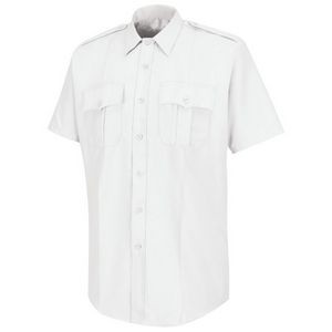 Horace Small - Men's Short Sleeve Deputy Deluxe White Shirt
