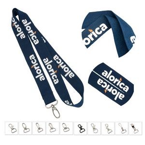 3/4" Sublimation Lanyards With Kinds Of Hooks