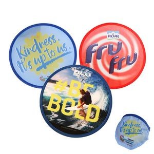 Custom Full Version Flexible Flying Disc with Pouch