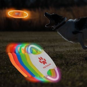 Pet Frisbee Glows on USB Charge