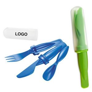 3 in 1 Lunch Mate Cutlery Set